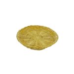 Δίσκος ψάθινος 22 cm.