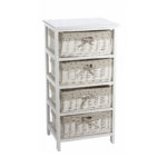 Συρταριέρα ξύλο-μπαμπού