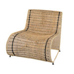 Πολυθρόνα φυσικό Rattan