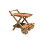 Τρόλει σερβιρίσματος teak