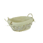 Πανέρι οβάλ με ύφασμα