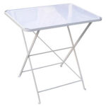 Τραπεζάκι μεταλλικό πτυσσόμενο 45χ65 εκ